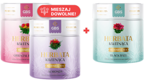Herbata Zestaw 2+1, Kwitnąca, 3 słoiczki, 2+1 Gratis!