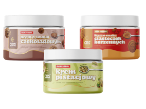 Twój zestaw 3 kremów, Crunchy / Smooth, 3 x 200/250 g, Mieszaj jak lubisz