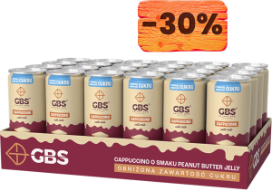 Cappuccino Zgrzewka, W puszce, 250 ml, Peanut Butter Jelly