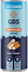 Cappuccino, W puszce, 250 ml, Rurka z Kremem