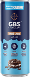 Caffè latte, W puszce, 250 ml, Ciastko Czekoladowe