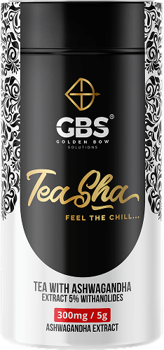 Herbata GBS, TeaSha, z dodatkiem ashwagandhy