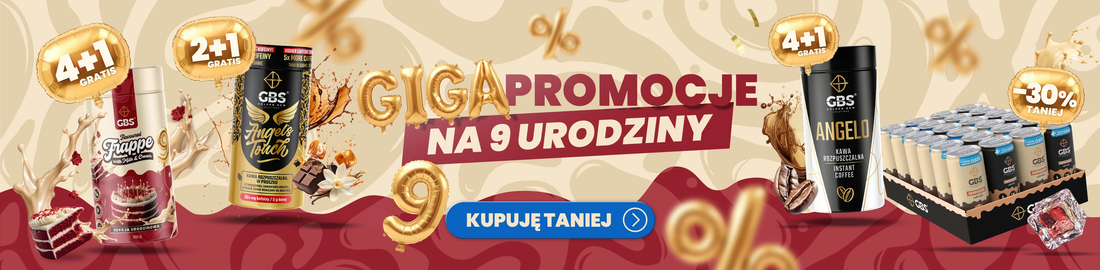 KAWY W ZESTAWACH 2+1 i 4+1 GRATIS