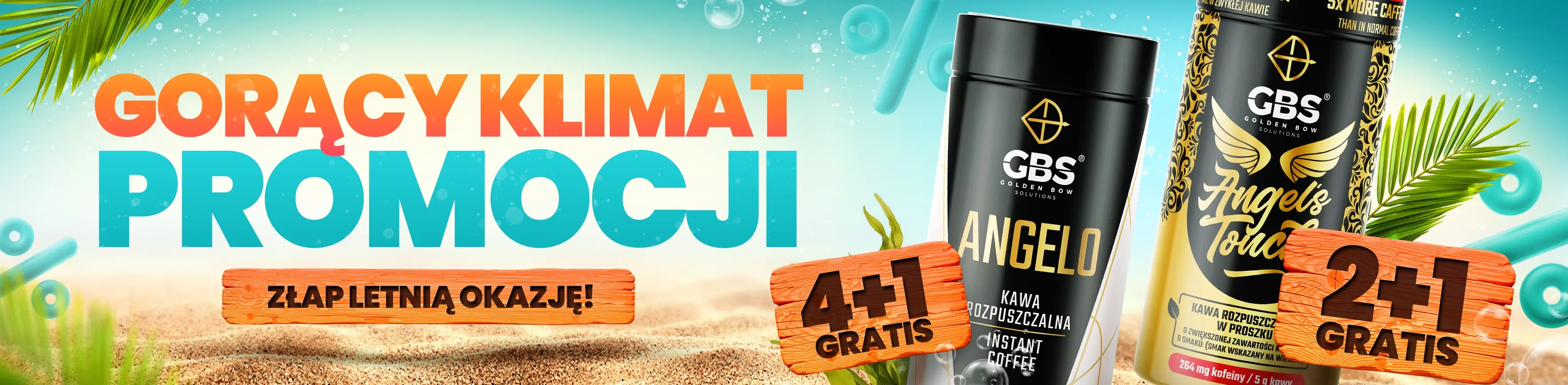 KAWY W ZESTAWACH 2+1 i 4+1 GRATIS